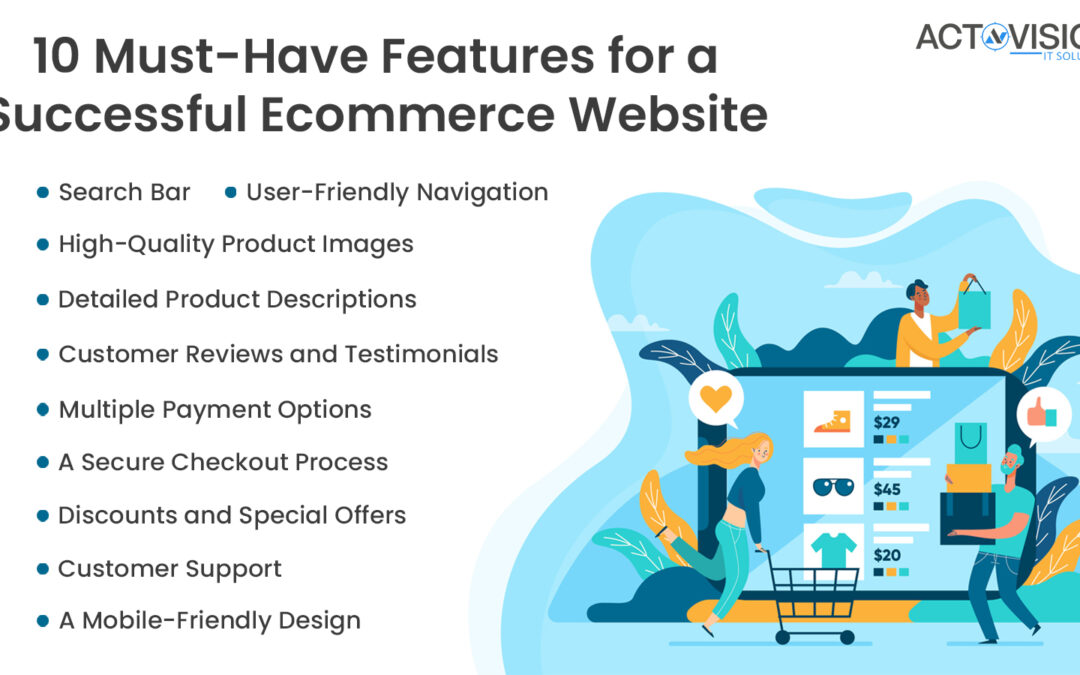 10 Must-Have Features for a Successful Ecommerce Website