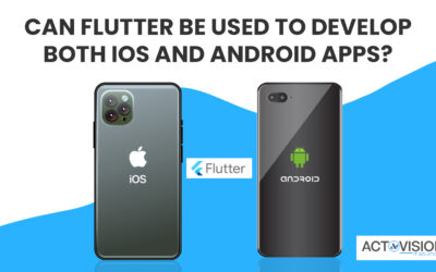 Can Flutter be used to develop both iOS and Android apps?